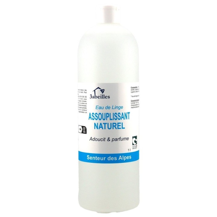 Ammorbidente Naturale & BIO - Profumo delle Alpi - 1 L - 3 Abeilles