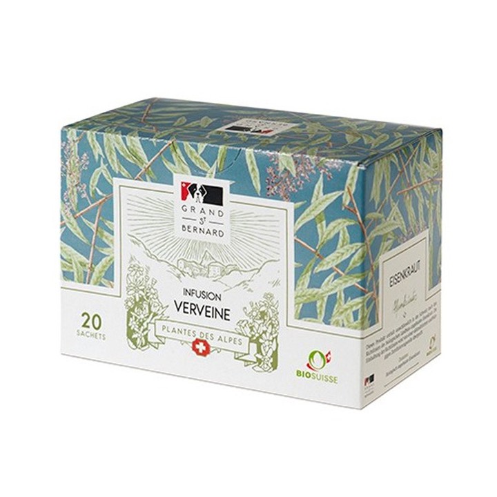 Tisane (Thé) à la Verveine - 20 sachets - Grand-St-Bernard