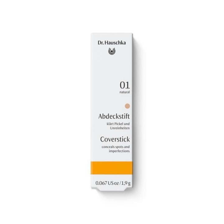 Stick Correcteur 01 naturel / Vegan:Non Gluten:Non - 1.9 g - Dr. Hauschka