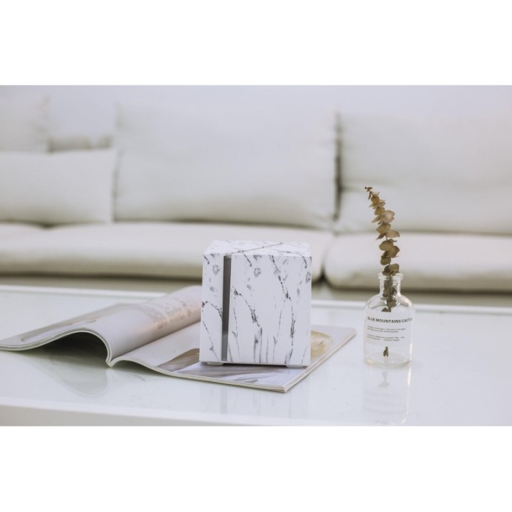 Ultraschall-Aromadiffusor – White Marble – Swiss Eco Shop