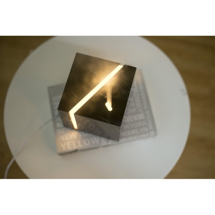 Diffusore di aromi a ultrasuoni – Black Marble – Swiss Eco Shop