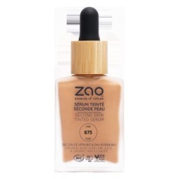 Sérum teinté "Seconde peau" à l’aloe vera et eau d’orge - Bio & Vegan - N°875 Halé - 30 ml - Zao