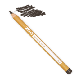 Crayons de maquillage, BIO & Vegan pour yeux, sourcils & lèvres - N° 567, Brun ébène - Zao﻿