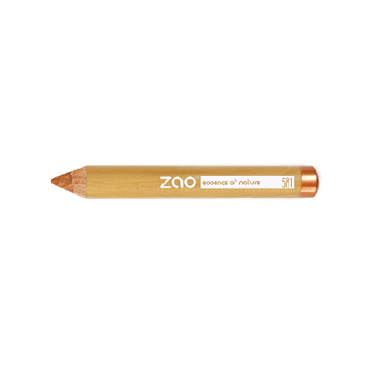 Crayon pour les yeux Jumbo  - 100% naturel, Bio & Vegan - N° 581, Cuivré - Zao