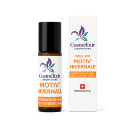 Roll-On aux huiles essentielles Motiv’Hivernale - Le rayon de soleil pour traverser l'hiver - 10ml - Cosmélixir