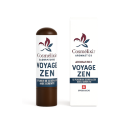 Aromastick (Inhalator) Reise Zen - Entspannt und gelassen unterwegs - 0.8ml - Cosmélixir