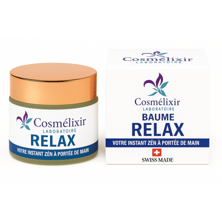 Baume Relax - Votre instant Zen - 30ml - Cosmélixir