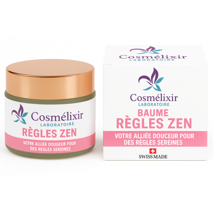 Baume Règles Zen - Votre allié douceur - 30ml - Cosmélixir