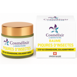 Baume Piqûre d’Insectes - Stop démangeaison, soulagement immédiat - 30ml - Cosmélixir
