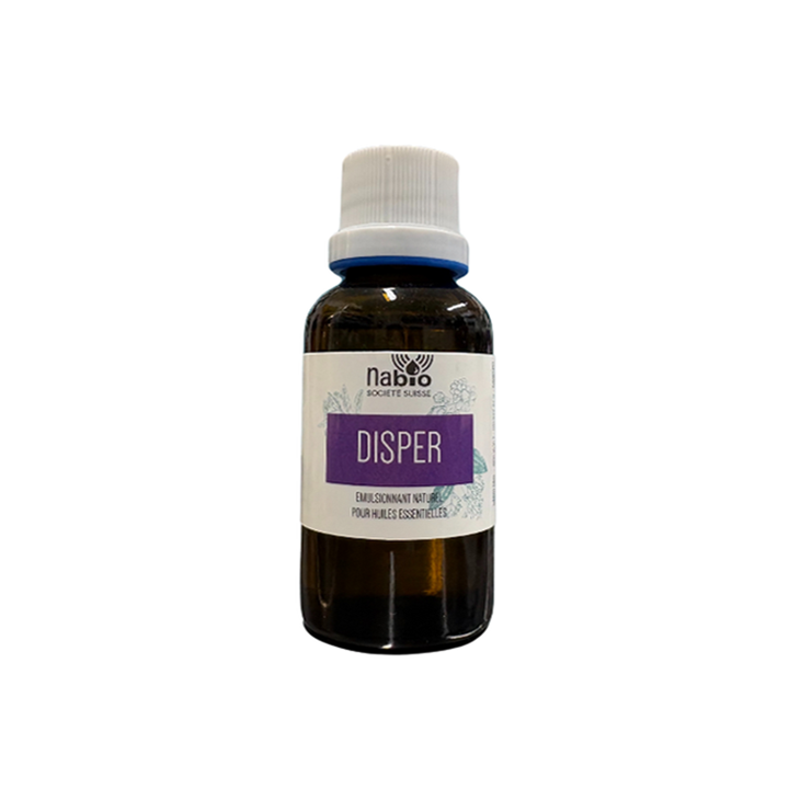 Dispersant/diluant végétal naturel pour huiles essentielles - DISPER - 30ml - Nabio