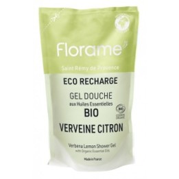 Gel doccia BIO con oli essenziali - Essenza di mandorla - Ricarica 700 ml - Florame