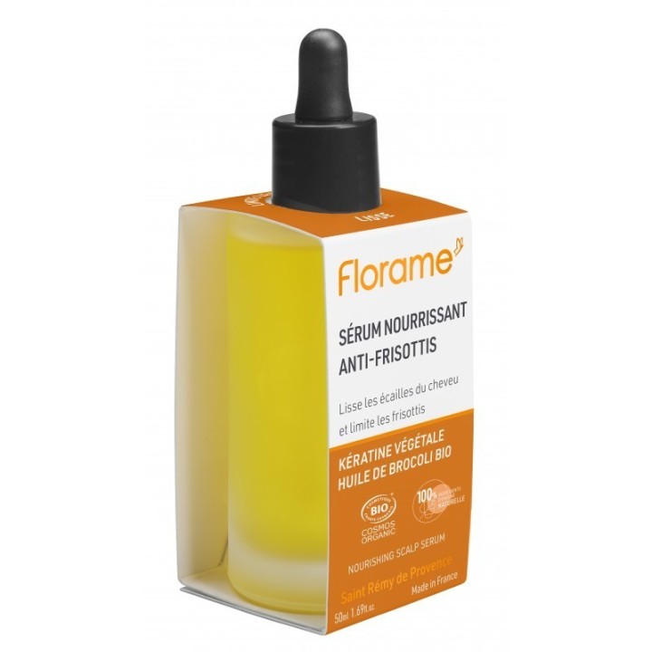 Sérum Nourrissant BIO, à la kératine végétale et aux céramides - 50ml - Florame