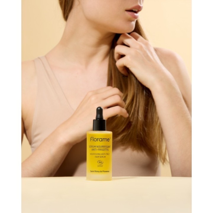 Bio-Nährendes Serum mit pflanzlichem Keratin & Ceramiden - 50 ml - Florame