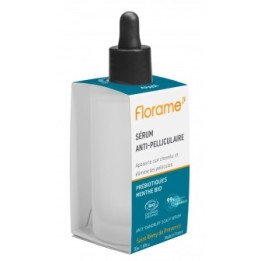 Siero BIO Antiforfora, lenitivo e purificante, con prebiotici e menta - 50 ml - Florame