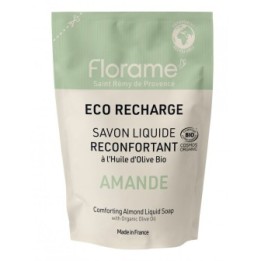 Sapone liquido BIO tradizionale - Mandorla - Eco-Ricarica da 470 ml - Florame