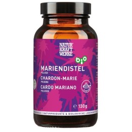 Cardo Mariano bio in polvere - 130 g - NaturKraftWerke