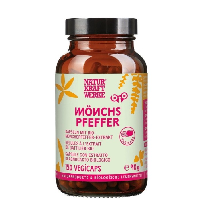 Gattilier Extrait BIO - 150 Vegicaps - NaturKraftWerke