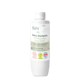 Shampoo biologico per bambini, delicatamente detergente - 200ml - Naty