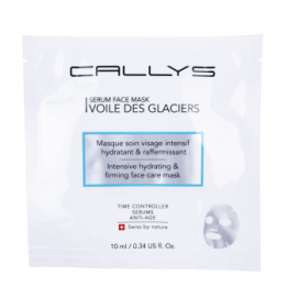 Voile des Glaciers - Masque cellulose hydratant & raffermissant - Callys - 10 ml
