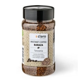 Baraza Bio-Löslichkaffee, gefriergetrockneter Instantkaffee - 100 g - Claro