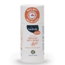 Stick répulsif anti-moustique BIO Néobulle - 50g - bébé dès 2 mois et adulte