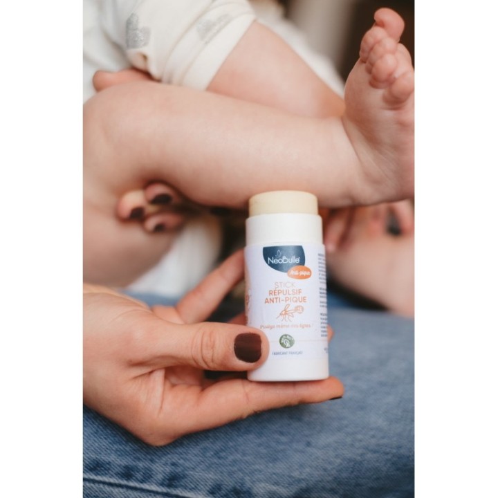 Stick répulsif anti-moustique BIO Néobulle - 50g - bébé dès 2 mois et adulte