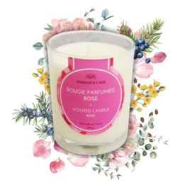 Cade Öl-Kerze, Duft Rose - 400g, ca. 45h - Ambiance Cade
