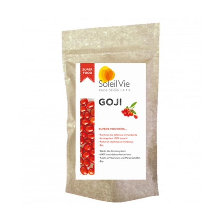 Baies de Goji séchée - 70g - Soleil Vie