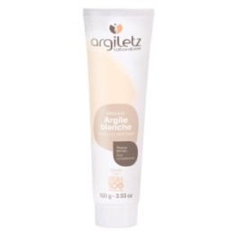 Maschera all'argilla bianca, per pelli opaca - 100g - Argiletz