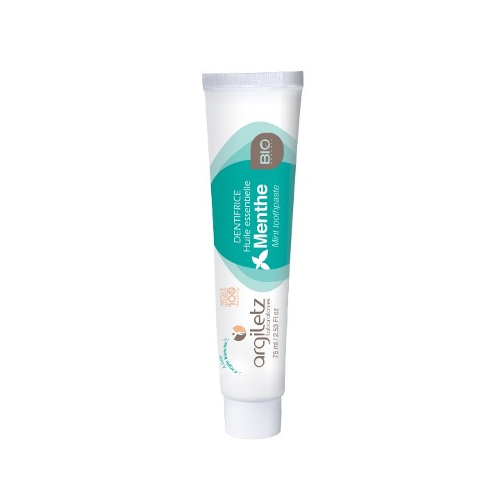 Dentifricio Menta Bio - 75ml - Argiletz