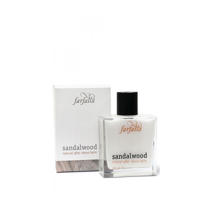 men Sandalwood, Baume After Shave naturel pour homme - 100ml - Farfalla
