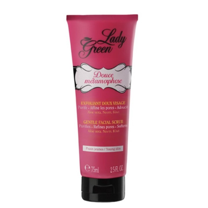Esfoliante morbido viso, DOUCE METAMORPHOSE - 75 ml - Lady Green PARIS