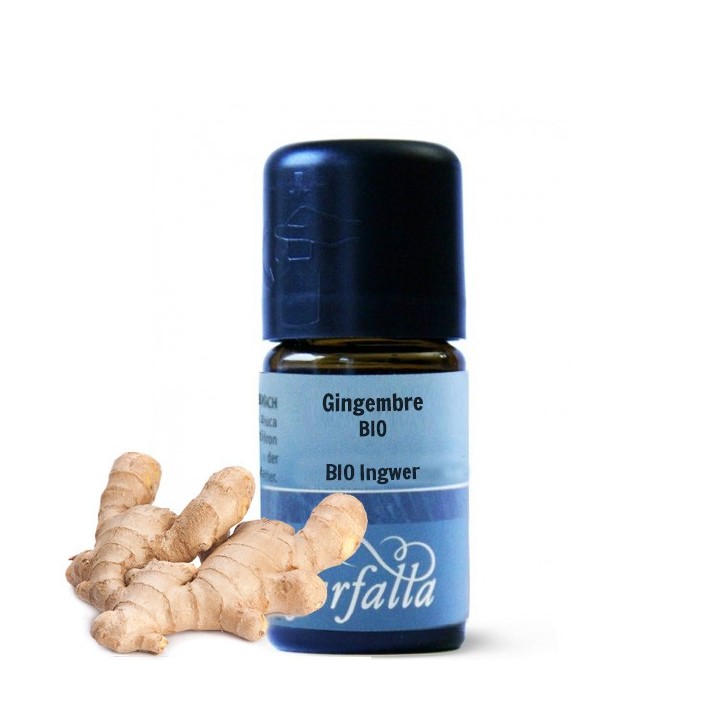 Ätherische Öle - Ingwer BIO - 100 % natürlich - 5ml - Farfalla