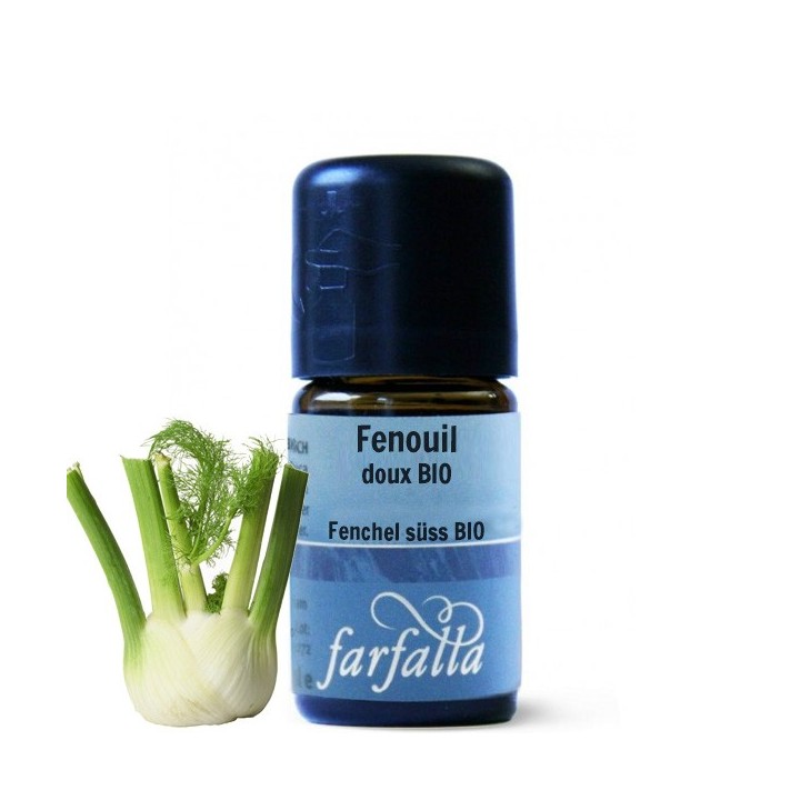Ätherische Öle - Fenchel süss BIO demeter - 5ml - Farfalla