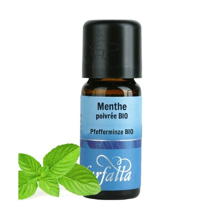 Olio Essenziale Bio - Menta piperita BIO - 10ml - Farfalla