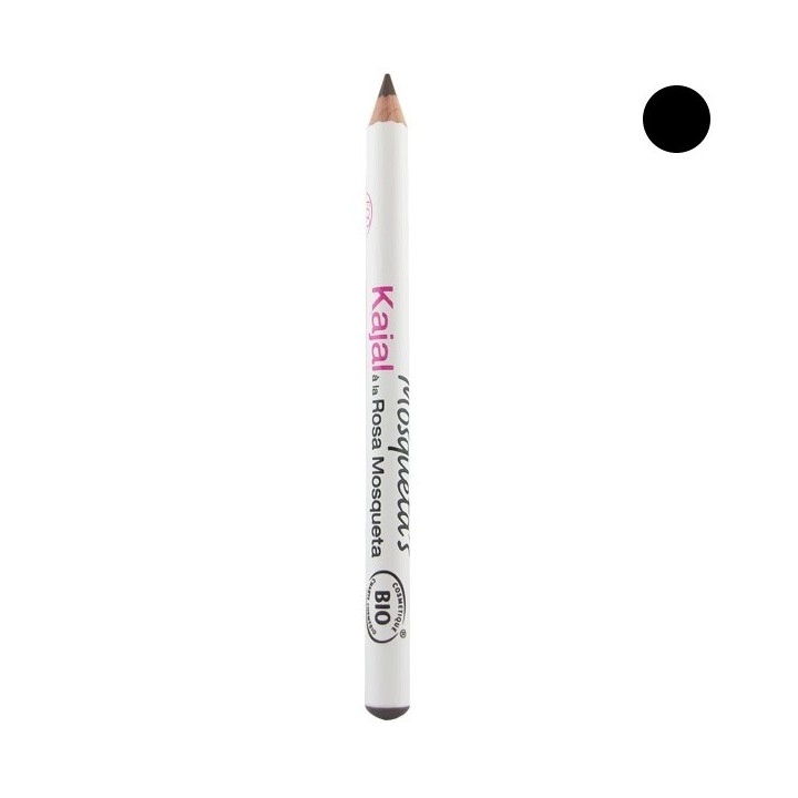 Kajal mit Mosqueta Rose - Schwarz - 1,14g - Mosqueta's
