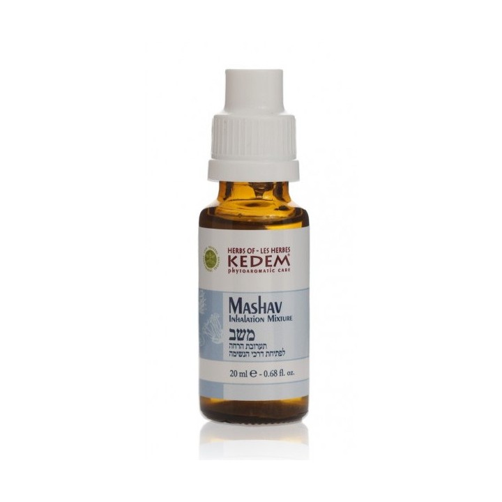 Mashav - Décongestion voies respiratoires - Les Herbes de Kedem - Spray 20ml
