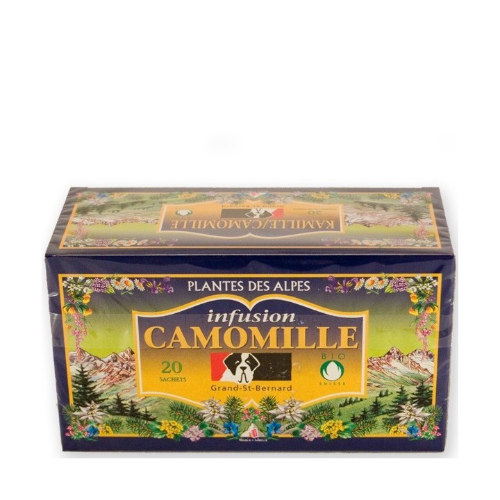 Tisane (Thé) à la Camomille - 20 sachets - Grand St-Bernard