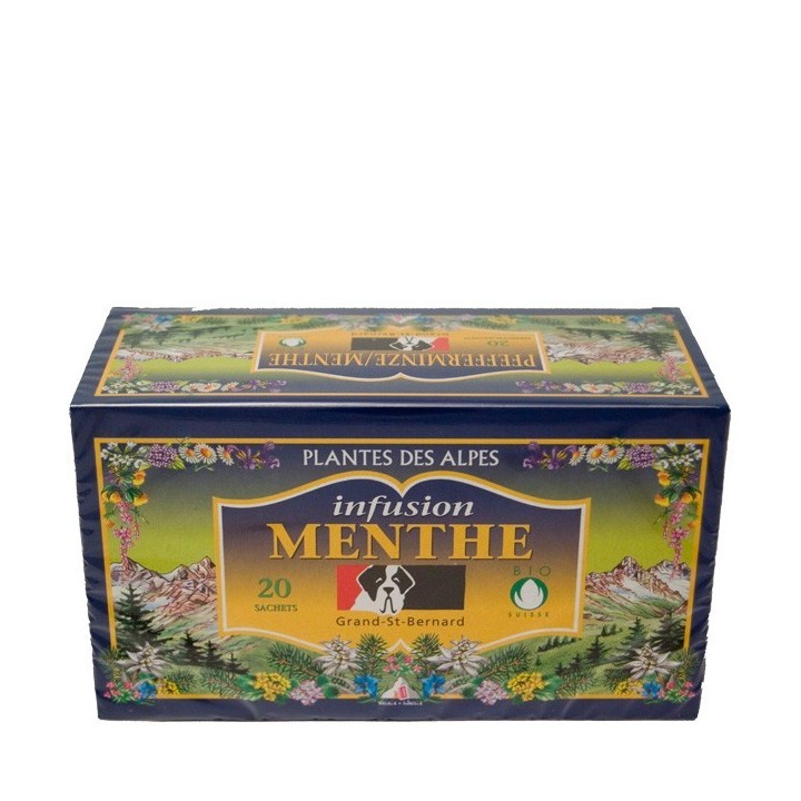 Tee an der Minze - 20 Säckchen - Grand-St-Bernard