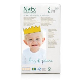 Eco Pannolini – Taglia 2 Mini,  3-6 kg - 34 pezzi - Naty