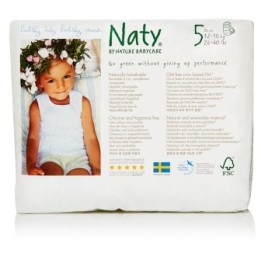 Eco Pannolini Mutandine – Taglia Junior,  12-18 kg - 20 pezzi - Naty