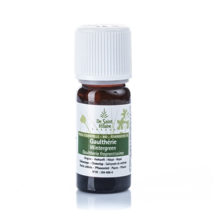 HUILE ESSENTIELLE DE WINTERGREEN (GAULTHÉRIE) - 10ML - DE SAINT HILAIRE