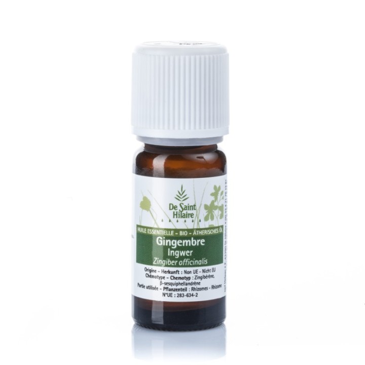 HUILE ESSENTIELLE DE GINGEMBRE - 10ML - DE SAINT HILAIRE