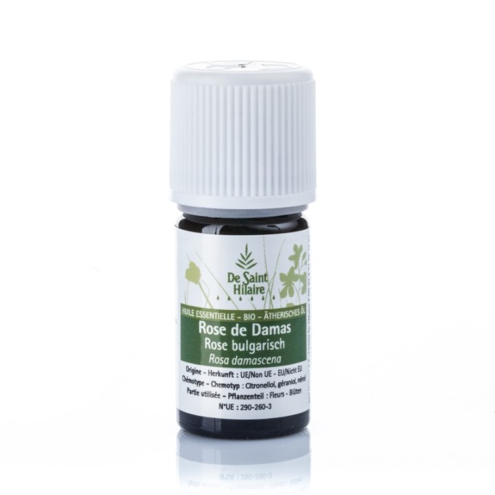 Rose bulgarisch ätherisches Öl - 2ml - De Saint Hilaire