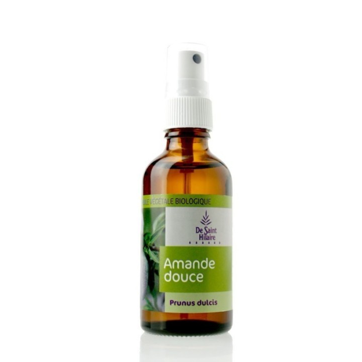 Pflanzliche BIO-Süßmandelöl - 50ml - De Saint Hilaire