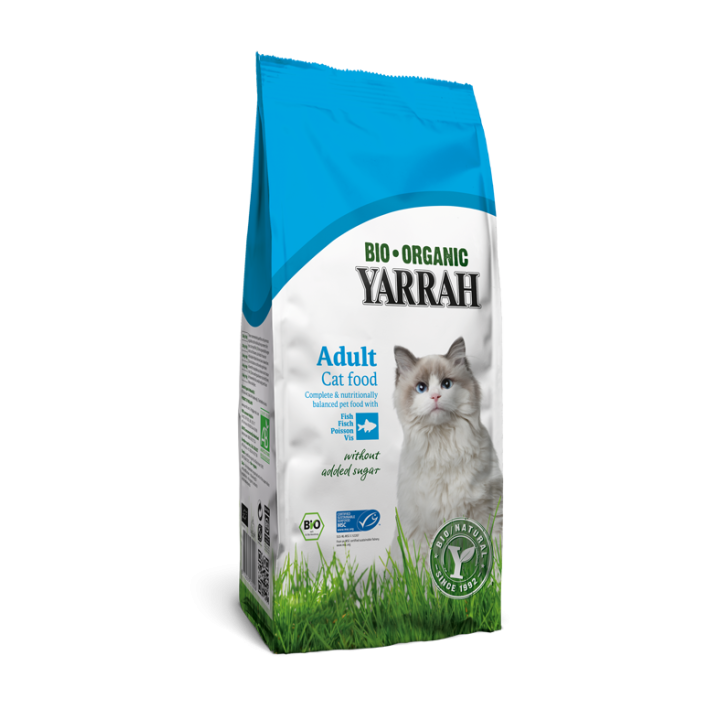 Cibo per gatti, Pesce - 800g - Yarrah BIO