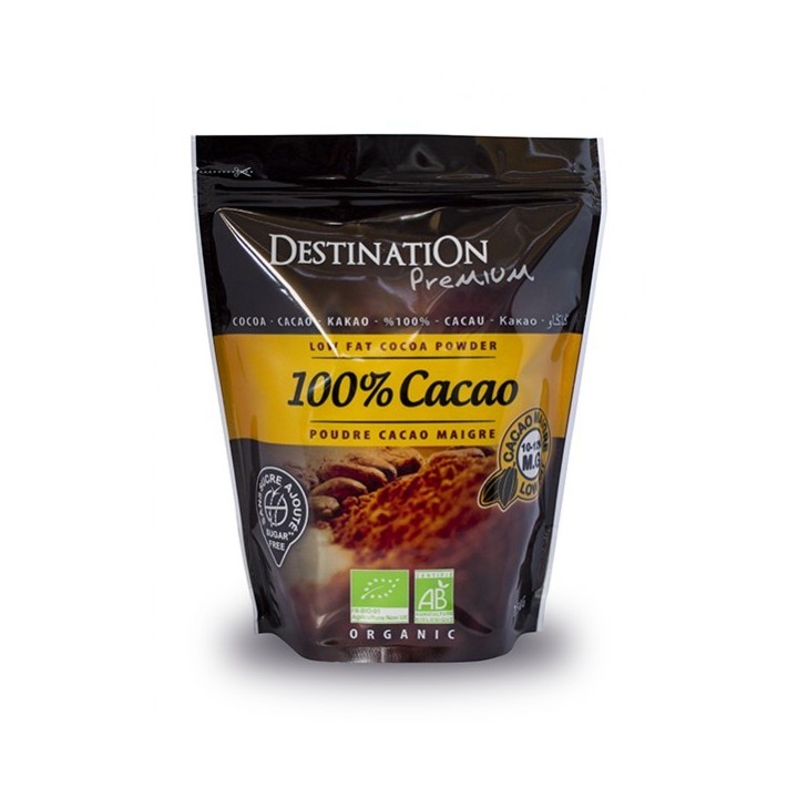 Cacao in polvere senza zucchero - 250g - destinazione