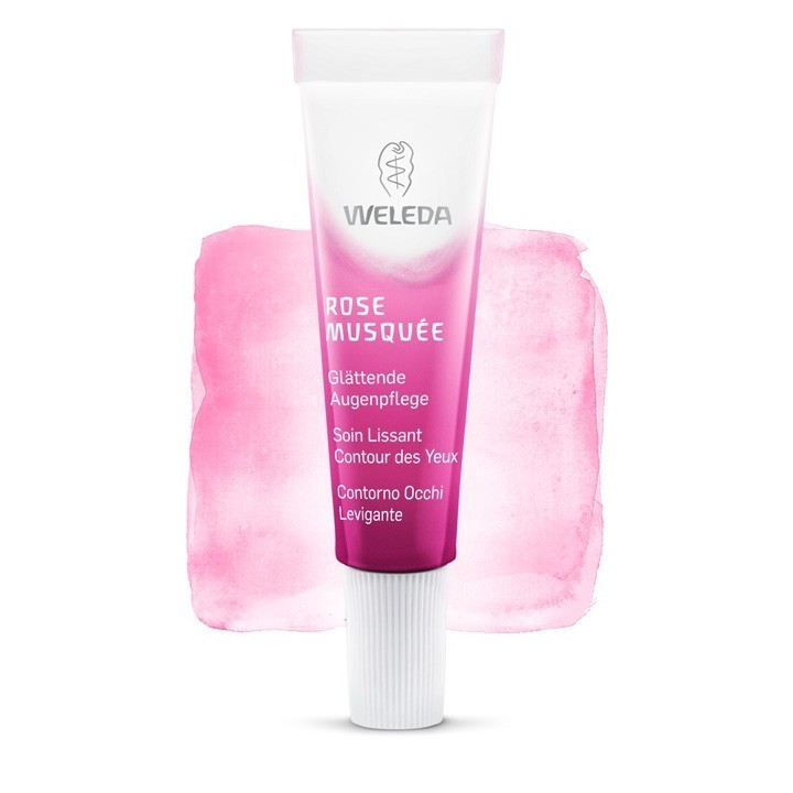 Soin Lissant Contour des Yeux à la Rose Musquée - 10ml - Weleda