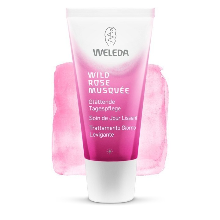 Soin de Jour Lissant à la Rose Musquée - 30ml - Weleda