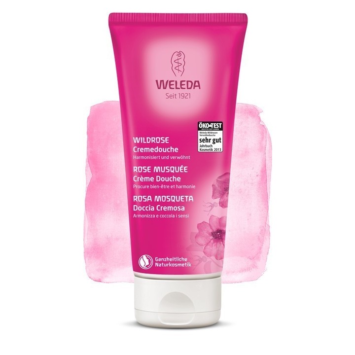 Crème Douche à la Rose Musquée - 200ml - Weleda